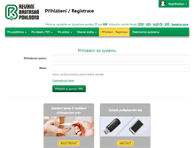Tablet Screenshot of portal.rbp-zp.cz